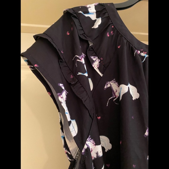 Horse Dress Rainbow Heart Modcloth 2x - Picture 3 of 13